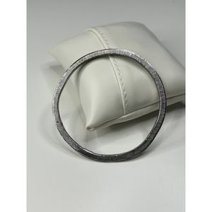 Vintage Trifari Bracelet Brushed Silver Tone